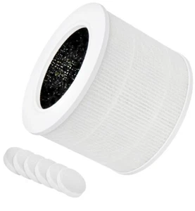 True HEPA H13 + Carbon Filter Set Replacement for Levoit Core Mini Air Purifier - Picture 1 of 5