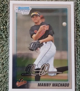 2010 Bowman Manny Machado #BDPP80 Baseball Card Plus - Picture 1 of 4