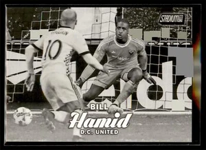 2017 Topps Stadium Club MLS Fußball SCHWARZ & WEISS #39 Bill Hamid - DC United - Bild 1 von 2