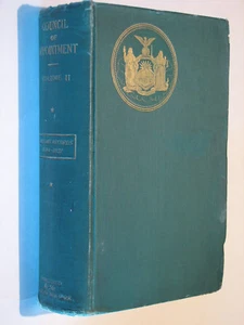 Military Minutes of the Council of Appointment State of New York 1783-1821 NY - Imagen 1 de 4