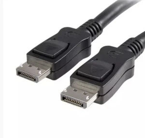 Startech Displayport 1.2 Kabel 2m DP zu DP St./St. mit Verriegelung 4K schwarz 6 - Picture 1 of 1
