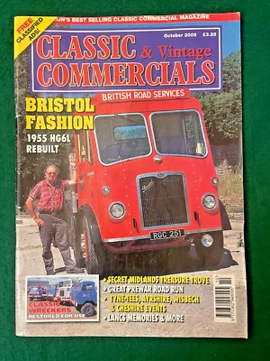 CLASSIC AND VINTAGE COMMERCIALS OCT 2005 BRISTOL 1955 HG6L CLASSIC WRECKERS GREA - Image 1 of 4