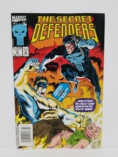 The Secret Defenders #5 - Marvel comics July 1993 - actual pictures - FN/VF