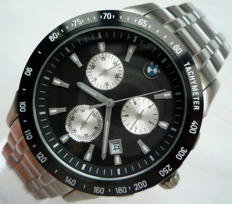 BMW Classic Collection Business Elegant Design Car Accessory Chronograph Watch