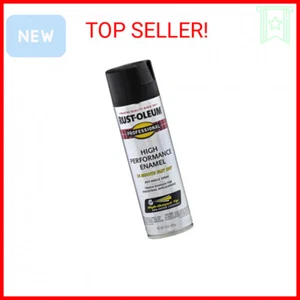Rust-Oleum 7578838 Professional High Performance Enamel Spray Paint, 15 Oz, Flat - Picture 1 of 2