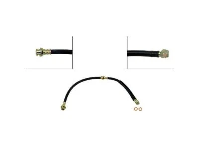 Mangueira de freio dianteira esquerda Dorman 92456KVCP 1985 1986 Chevrolet Camaro 1984-1992 - Imagem 1 de 2