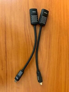2-Pack Belkin Mini DisplayPort to HDMI Adapter Part Number F2CD024 - Picture 1 of 4