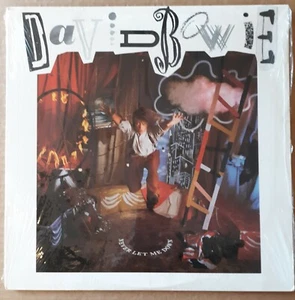 DAVID BOWIE Never Let Me Down LP Lyrics Inner Sleeve Shrink EX - Picture 1 of 4