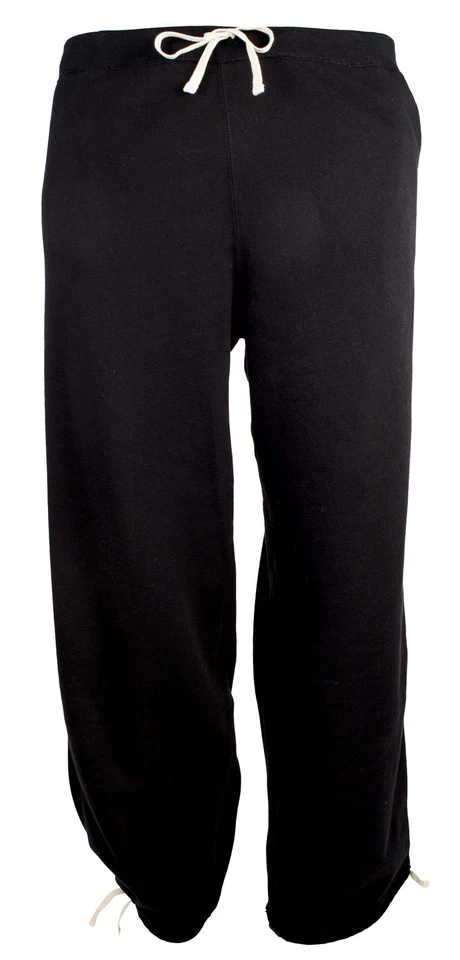 Polo Ralph Lauren Fleece Sweat Pants Joggers Mens 4xb Black W/red Pony