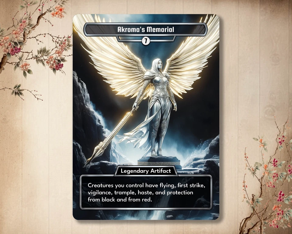 Akroma's Memorial - High Quality Custom Card [ Alternative Custom Art ] - Imagen 1 de 1