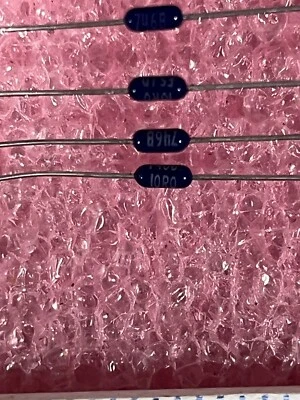 RLR05C10R0FS 10 OHM 1% 1/8W RESISTENCIA AXIAL DE PELÍCULA METÁLICA DALE VISHAY (LOTE DE 10) Foto 1 de 2