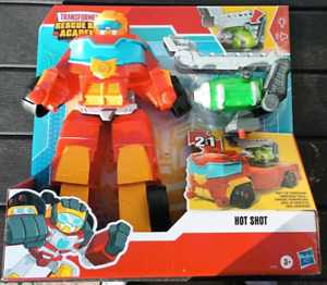New Transformers Rescue Bots Academy Rescue Power Hot Shot 14 Inch Collectible