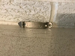 VINTAGE Vaughan Carling Steel Bottle Opener - Picture 1 of 2