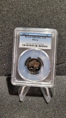 2005 s bison nickel mirror finish pf69dc Brilliant Unc. - Image 1 of 2