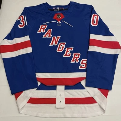 Adidas Auténtico Henrik Lundqvist New York Rangers NHL Hockey Jersey Azul 56 Foto 1 de 4