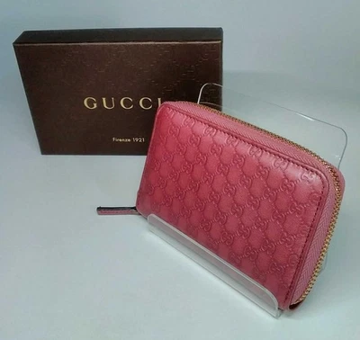 Estuche para monedas GUCCI Micro Guccissima Japón Foto 1 de 4
