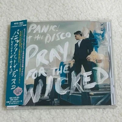 Panic! At The Disco CD Pray For The Wicked Japan Edition Obi Foto 1 de 4