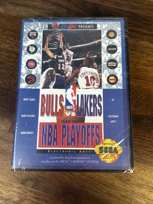 Bulls vs. Lakers Sega Genesis EA Electronic Arts Brand New Factory Sealed RARE - Image 1 of 4