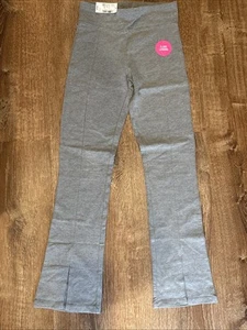 New Children's Place Girls Gray Flare Leggings L 10 12 - Picture 1 of 2