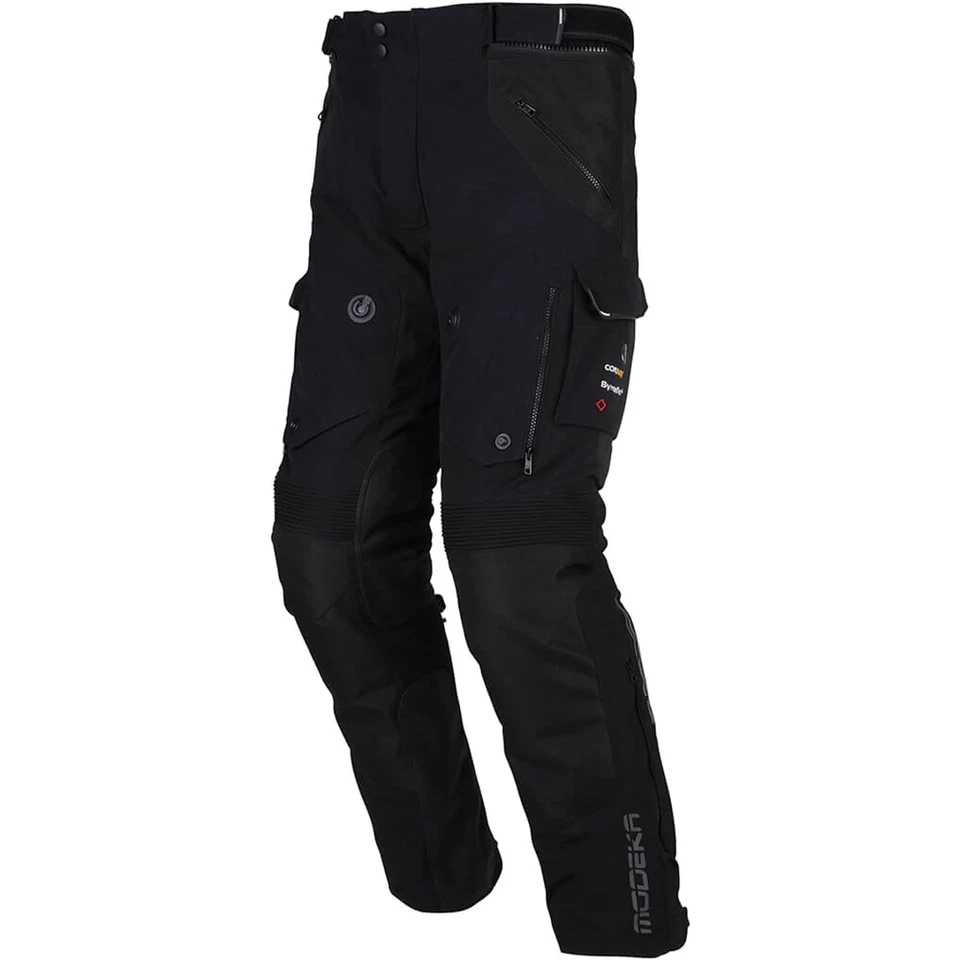 Modeka Panamericana II Herren Motorradhose - Schwarz, 3XL