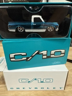 Camioneta pickup Chevrolet C-10 Chevy 2019 RLC 8749/15000 Aqua Hot Wheels Foto 1 de 2