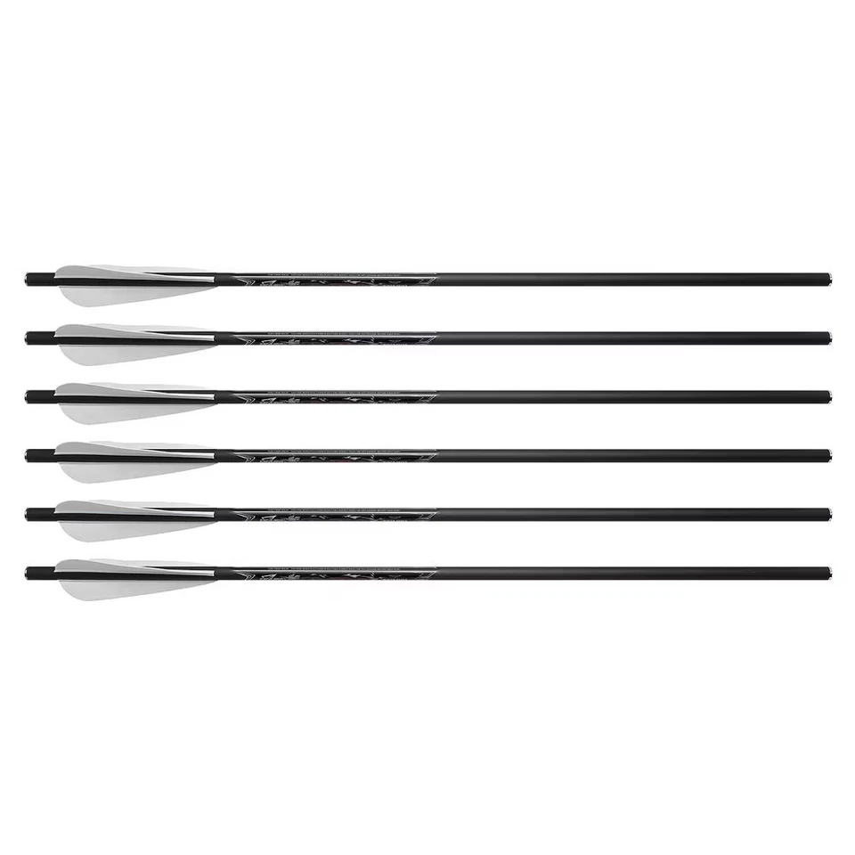 Excalibur FireBolt 20" Carbon Crossbow Arrows 6 Pack, 250 Grain (22CAV-6) - Image 1 of 1