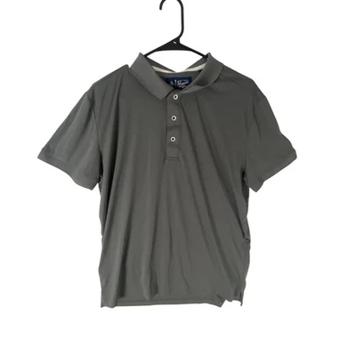 Camisa Polo Original Penguin Para Hombre Grande Gris 100% Poliéster Golf Informal Logo Foto 1 de 4