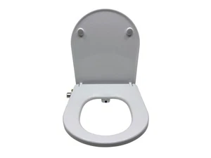 Asiento de inodoro con bidé y descenso automático, no eléctrico, YEAUPE PRO, blanco - Imagen 1 de 5