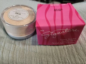 Mary Kay MK Signature polvere sciolta beige #501500 0,74 once NOS FUORI PRODUZIONE - Foto 1 di 2