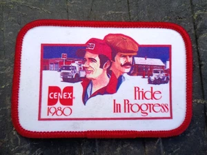 ---80er Jahre Cenex - "Pride in Progress" Cap Jacke Patch - Neu - Bild 1 von 2
