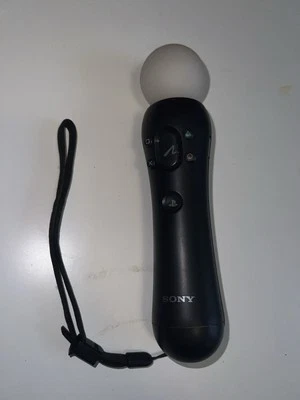 Sony Playstation Move Motion Controller Black PS3 VR PSVR Wireless - Image 1 of 2