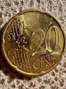 Rare Germany 2002-G 20 Euro Cent “Uncirculated” Have Several Listed Separate - Picture 1 of 2