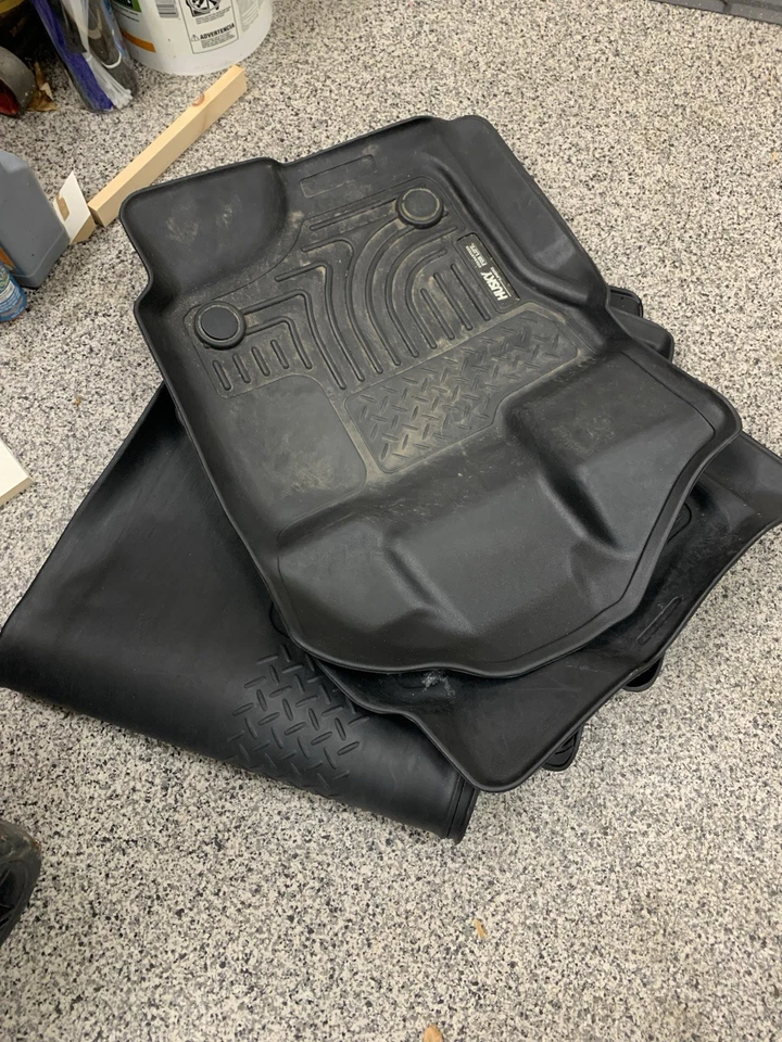 Husky Weatherbeater Floor Mats Fits 2015-2024 Ford F150 Supercab - Image 1 of 1