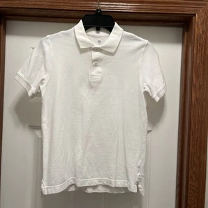 GAP Kids' White Polo Short Sleeve Size XL - Picture 1 of 3