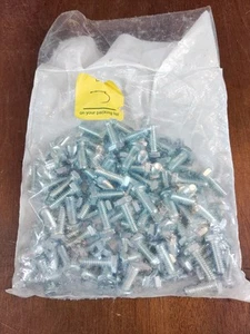 Qty. (100) 1/4-20 X 3/4 in. Hex Head Cap Screws Grade 5 Steel 1/4x20x3/4 Bolts - Picture 1 of 2
