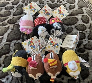 Disney Tsum Tsum Mickey Mouse Party 90th Birthday Anniversary Parks Set of 7 NWT - Bild 1 von 2
