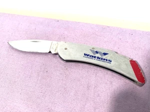 Vintage Zippo Flat Blade Stainless Steel Folding Pocket Knife -- Great Cond - Picture 1 of 9