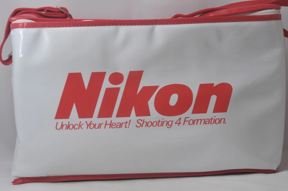 @ SakuraDo @ отличное! @ Nikon красный и белый эмали охладитель сумка для камеры и пленки - Изображение 1 из 4