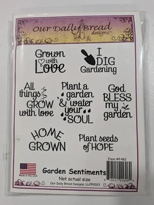Our Daily Bread Designs Gummistempelset, Garden Sentiments - Bild 1 von 2