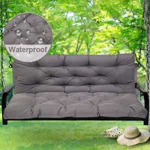 Garden Bench Replacement Cushion Pad with Backrest Swing Chair Hammock Seat Pad - Picture 1 of 102