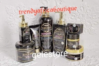 Juego blanqueador Evob 8 piezas oro negro prestigio. 100% satisfacción Foto 1 de 4