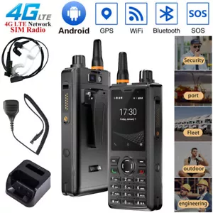4G LTE Android Rugged Phone PTT Two-way Walkie Talkie Outdoor PoC Radio UNIWA - Picture 1 of 17