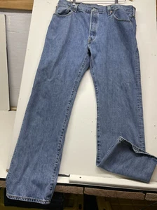 Vintage Levi 501 XX Button Fly Jeans blau Denim Herren Größe 40 x 34 gebraucht, in einwandfreiem Zustand - Bild 1 von 7