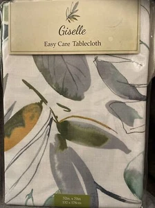 Benson Mills Tischdecke "Giselle" Palme/Tropische Blätter 52”x 70” Neu in Verpackung - Bild 1 von 4