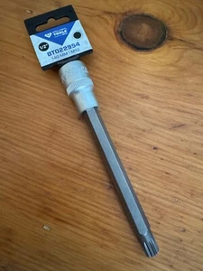 M10 SPLINE BIT 1/2" ANTRIEB NUSS 140mm lange Reichweite für Zylinderkopfschraube - 740A - Bild 1 von 2