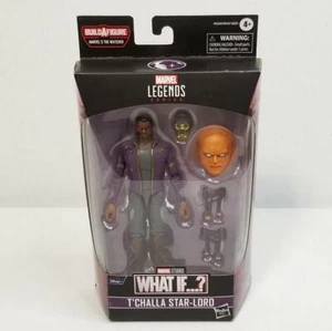 Hasbro Marvel Legends ¿Qué pasaría si? T'Challa Star-Lord 6 pulgadas construcción de acción nuevo sellado - Imagen 1 de 6