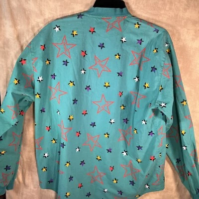 Vintage Circa 80s Coca-Cola Long Sleeve Snap Shirt Men's XL GrandpaCore Grunge - Image 1 of 4