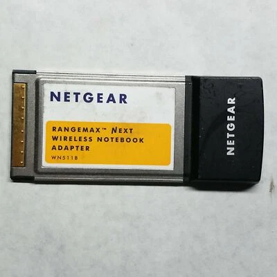 Netgear RangeMax Cardbus Wireless-N Notebook Adapter WN511B   WN511B WN511B - Image 1 of 4