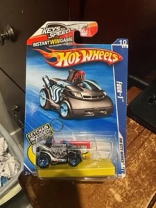 2010 Hot Wheels HW City Works Four-1 #118 (Keys To Speed - Keychain Included) - Picture 1 of 1
