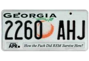 US State Georgia License Plate, Man Cave Garage Car Accessories Home Decor - Picture 1 of 3